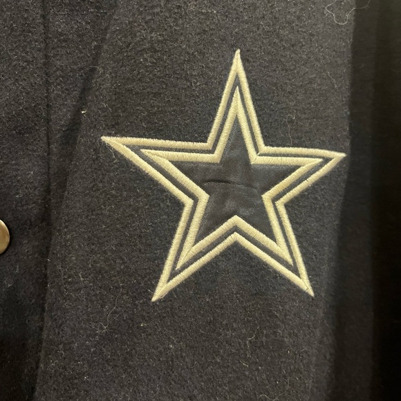 NFL Black Jacket with Silver Accents - Picture 2 of 6